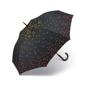 Paraguas Largo Mujer Automático Rainbow Dots. 4 unidades