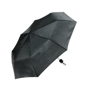 Paraguas Plegable Hombre Manual Básico Negro. 2 unidades