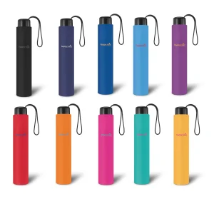 Paraguas Plegable Manual Antiviento. Assorted 12 unidades