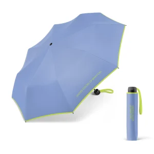 Paraguas Benetton Plegable Manual Blissful Blue. 2 unidades