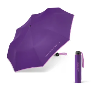 Paraguas Benetton Plegable Manual Gloxinia. 2 unidades