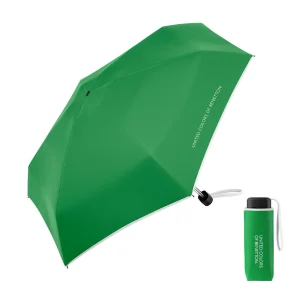 Paraguas Benetton Plegable Mini Verde. 2 unidades