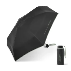 Paraguas Benetton Plegable Mini Black Iceberg. 2 unidades