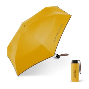 Paraguas Benetton Plegable Mini Dark Cheddar. 2 unidades