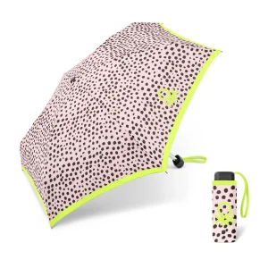Paraguas Benetton Plegable, Wild Dots Peachwhip. 2 unidades