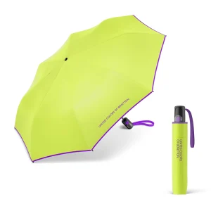 Paraguas Benetton Mini A/C Lime Punch. 2 unidades