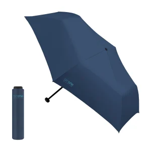 Paraguas plegable Manual Air One Ultra Navy Blue. 2 unidades