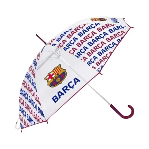 Paraguas Transparente Automático Futbol Club Barcelona. 2 unidades