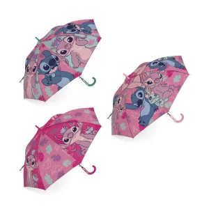 Paraguas Infantil Auto Disney Lilo & Stitch. 3 unidades