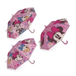 Paraguas Infantil Auto Disney Minnie. 3 unidades